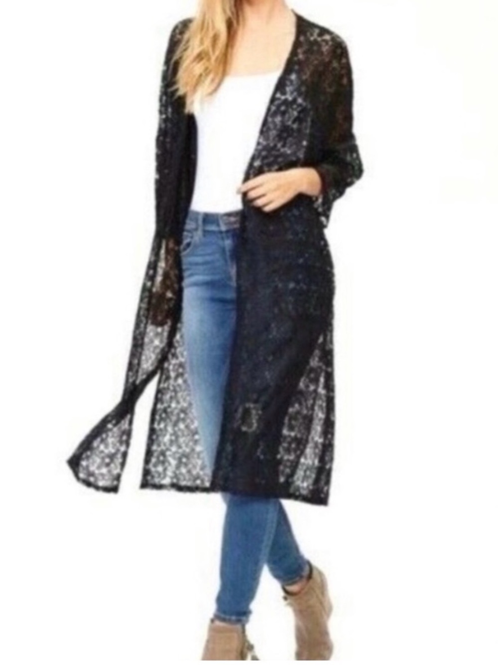 LulaRoe Lace Kimono